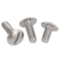 M4*25mm Stainless Steel SS304 SS316 Slotted Truss head screws